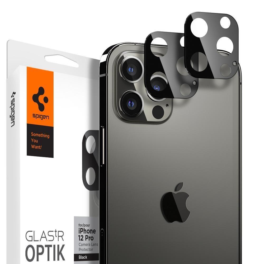 Защитное стекло Spigen для камеры iPhone 12 Pro Max - Optik camera lens (2шт), Black
Защитное стекло Spigen для камеры iPhone 12 Pro Max - Optik camera lens (2шт), Black