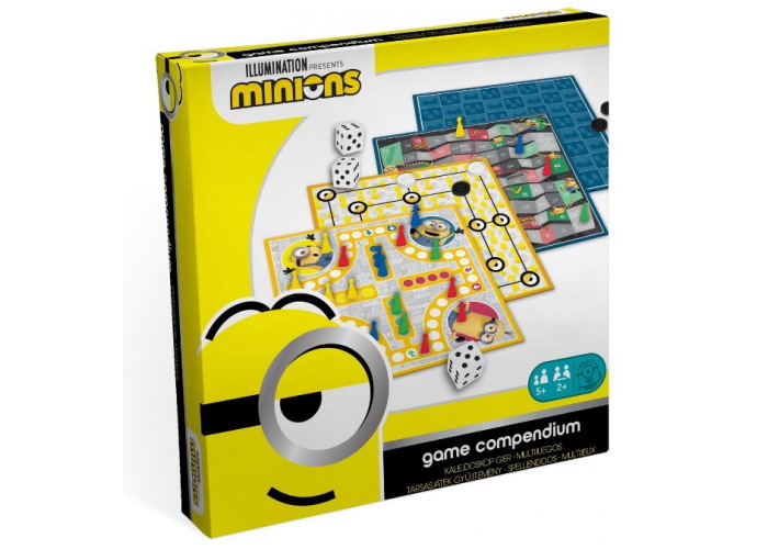 Настольная игра Cartamundi Миньоны 4 в 1: лестницы, мельница, шашки, лудо (Minions 4-in-1 spellendoos: ladderspel, molenspel, dammen, ludo) (MIN111)
Настольная игра Cartamundi Миньоны 4 в 1: лестницы, мельница, шашки, лудо (Minions 4-in-1 spellendoos: ladderspel, molenspel, dammen, ludo) (MIN111)