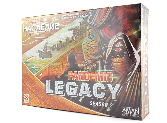 Настольная игра Стиль жизни Пандемия: Наследие. Сезон 2 (желтая) (Pandemic Legacy: Season 2, yellow) (180268R)
Настольная игра Стиль жизни Пандемия: Наследие. Сезон 2 (желтая) (Pandemic Legacy: Season 2, yellow) (180268R)