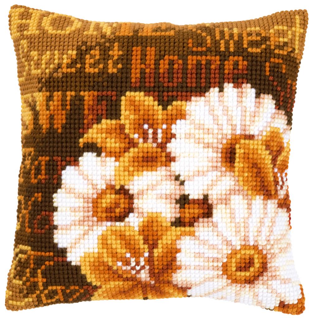 Набор для вышивания крестом (подушка) Vervaco Modern Daisies Ромашки PN-0021706
Набор для вышивания крестом (подушка) Vervaco Modern Daisies Ромашки PN-0021706