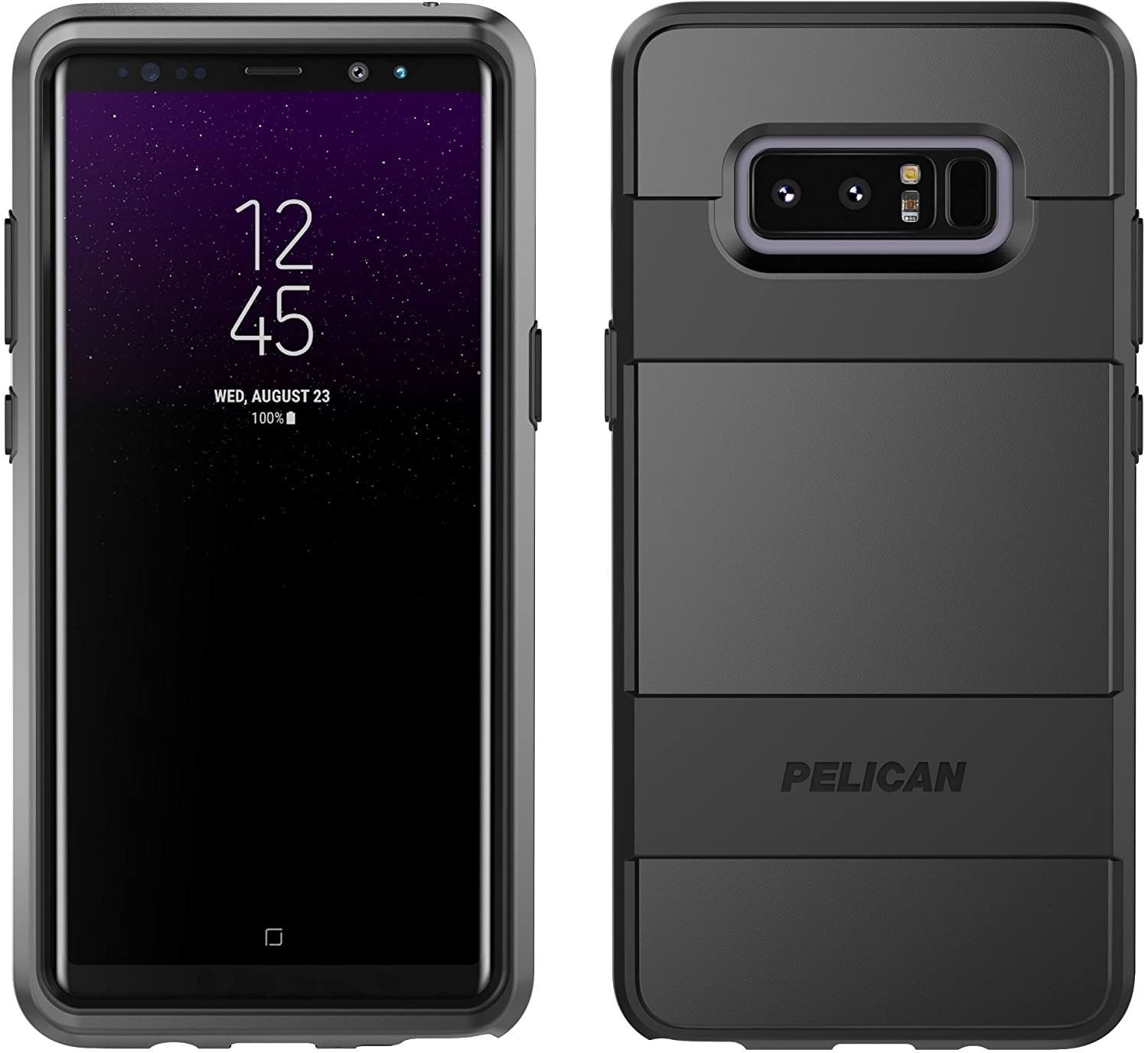 Противоударный зашитный чехол бампер накладка с подставкой Pelican Voyager для Samsung Galaxy Note 8 чёрный
Противоударный зашитный чехол бампер накладка с подставкой Pelican Voyager для Samsung Galaxy Note 8 чёрный