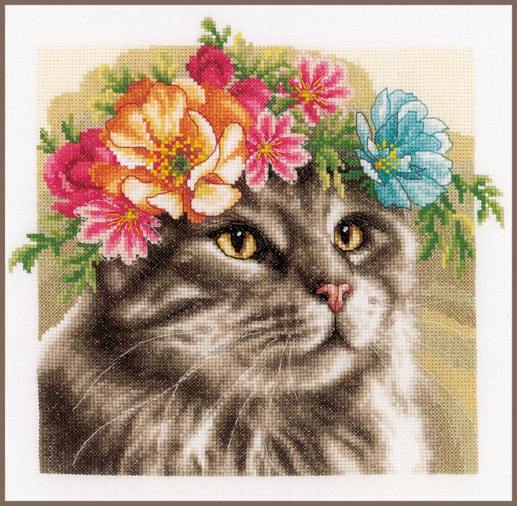 Набор для вышивки крестом LanArte Flower crown Maine coon Цветочная корона Мей-кун PN-0191867
Набор для вышивки крестом LanArte Flower crown Maine coon Цветочная корона Мей-кун PN-0191867