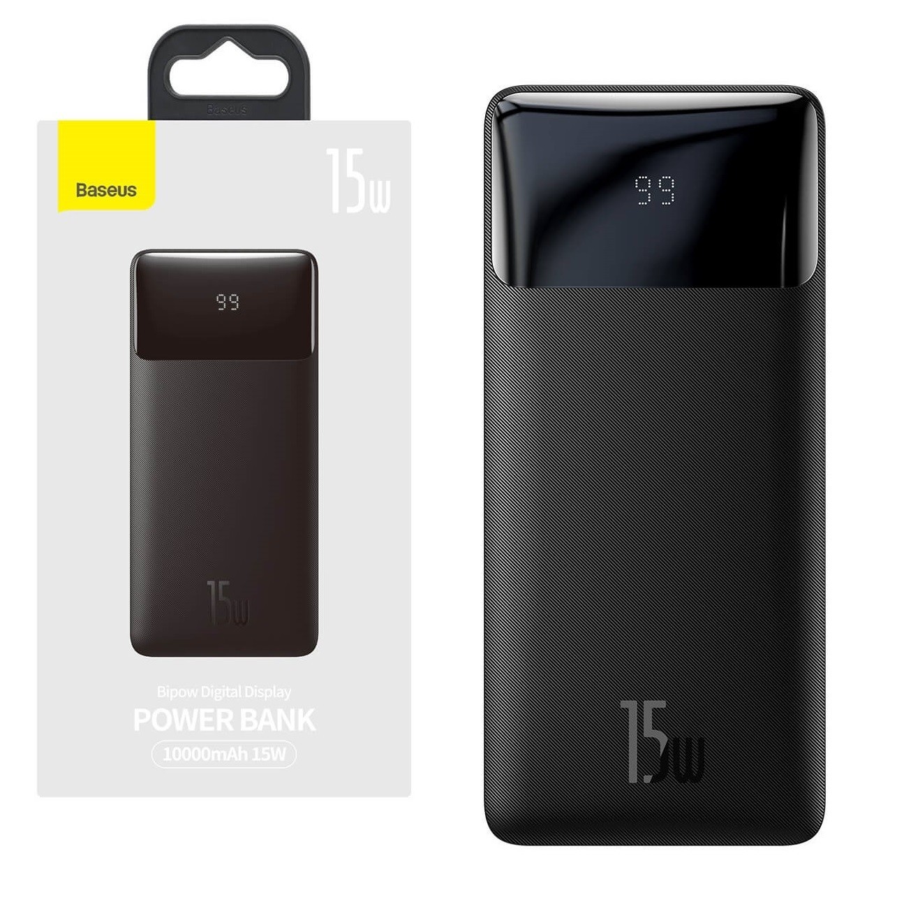 Павербанк Baseus Bipow Display 10000mAh |2USB/1Type-C, PD/QC, 15W, 3A| Quick Charge для iPhone/Samsung/Xaomi/Huawei
Павербанк Baseus Bipow Display 10000mAh |2USB/1Type-C, PD/QC, 15W, 3A| Quick Charge для iPhone/Samsung/Xaomi/Huawei