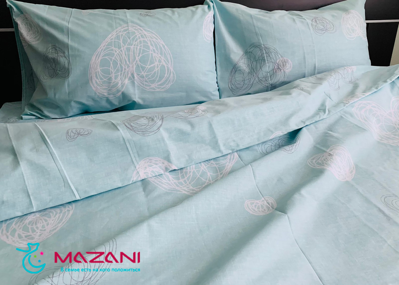 Семейный комплект постельного белья Mazani Lovely 50х70 см, 150х220 см, на резинке 160х200х25 см
Семейный комплект постельного белья Mazani Lovely 50х70 см, 150х220 см, на резинке 160х200х25 см