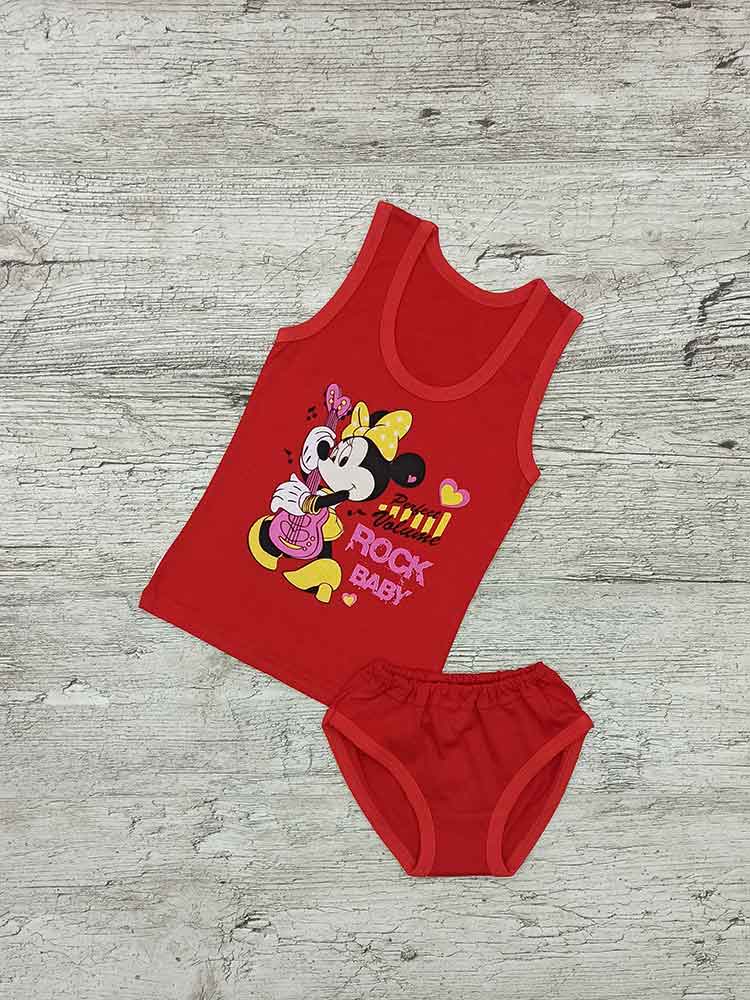 Комплект майка труси для дівчаток червоні ROCK BABY 00187, 110-122 см. (5-6 років)
Комплект майка труси для дівчаток червоні ROCK BABY 00187, 110-122 см. (5-6 років)