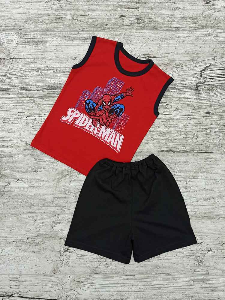 Комплект для хлопчика червона безрукавка чорні шорти Spider-Man 00125, 86-98 см. (2-3 роки)
Комплект для хлопчика червона безрукавка чорні шорти Spider-Man 00125, 86-98 см. (2-3 роки)