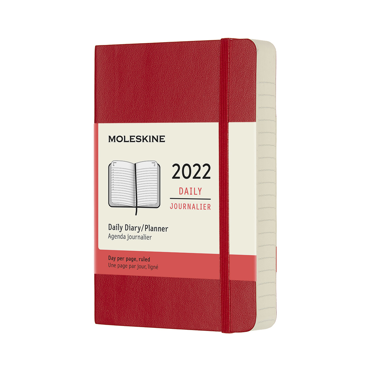 Ежедневник Moleskine 2022 Датированный Карманный (9х14 см) 400 страниц Красный Мягкий (8056420855685)
Ежедневник Moleskine 2022 Датированный Карманный (9х14 см) 400 страниц Красный Мягкий (8056420855685)