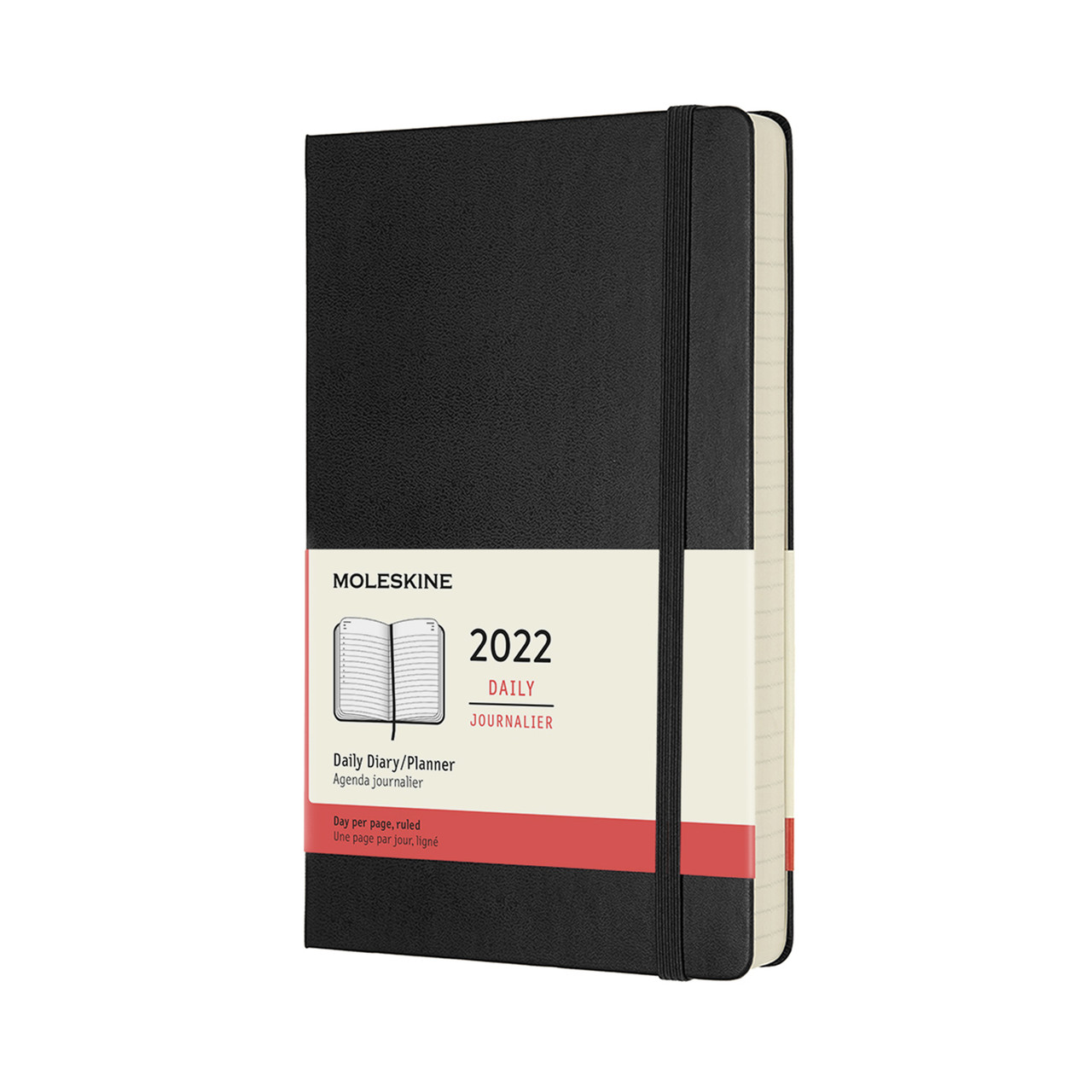 Ежедневник Moleskine 2022 Датированный Средний (13х21 см) 400 страниц Черный (8056420855616)
Ежедневник Moleskine 2022 Датированный Средний (13х21 см) 400 страниц Черный (8056420855616)
