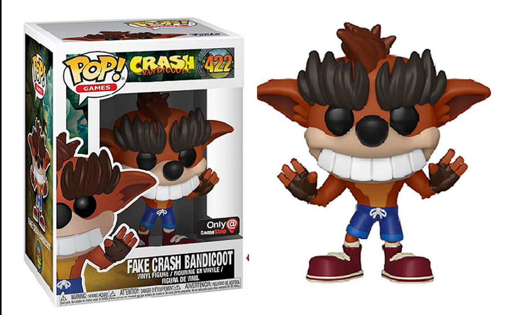 Фигурка Funko Pop фанк Поп Тайнs Крах Фейк Крэш Crash Bandicoot Fake Crash Exclusive 10 см
Фигурка Funko Pop фанк Поп Тайнs Крах Фейк Крэш Crash Bandicoot Fake Crash Exclusive 10 см