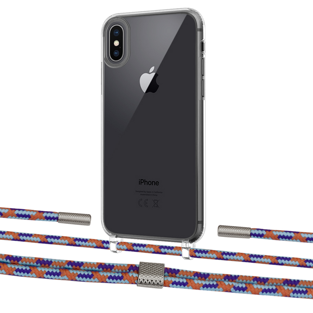 Чехол Upex Crossbody Protection Case для iPhone XS Max Crystal with Twine Blue Sunset and Fausset Silver
Чехол Upex Crossbody Protection Case для iPhone XS Max Crystal with Twine Blue Sunset and Fausset Silver