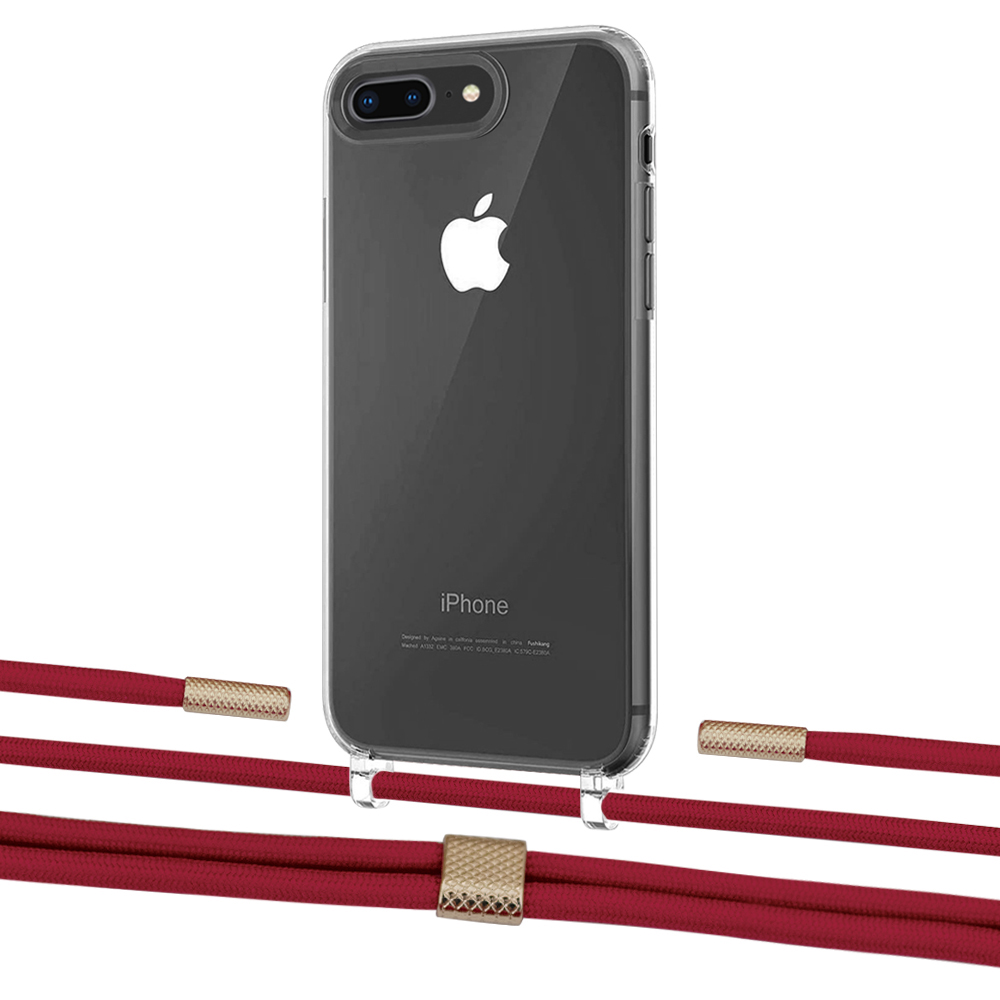 Чехол Upex Crossbody Protection Case для iPhone 8 Plus | 7 Plus Crystal with Twine Red and Fausset Gold
Чехол Upex Crossbody Protection Case для iPhone 8 Plus | 7 Plus Crystal with Twine Red and Fausset Gold