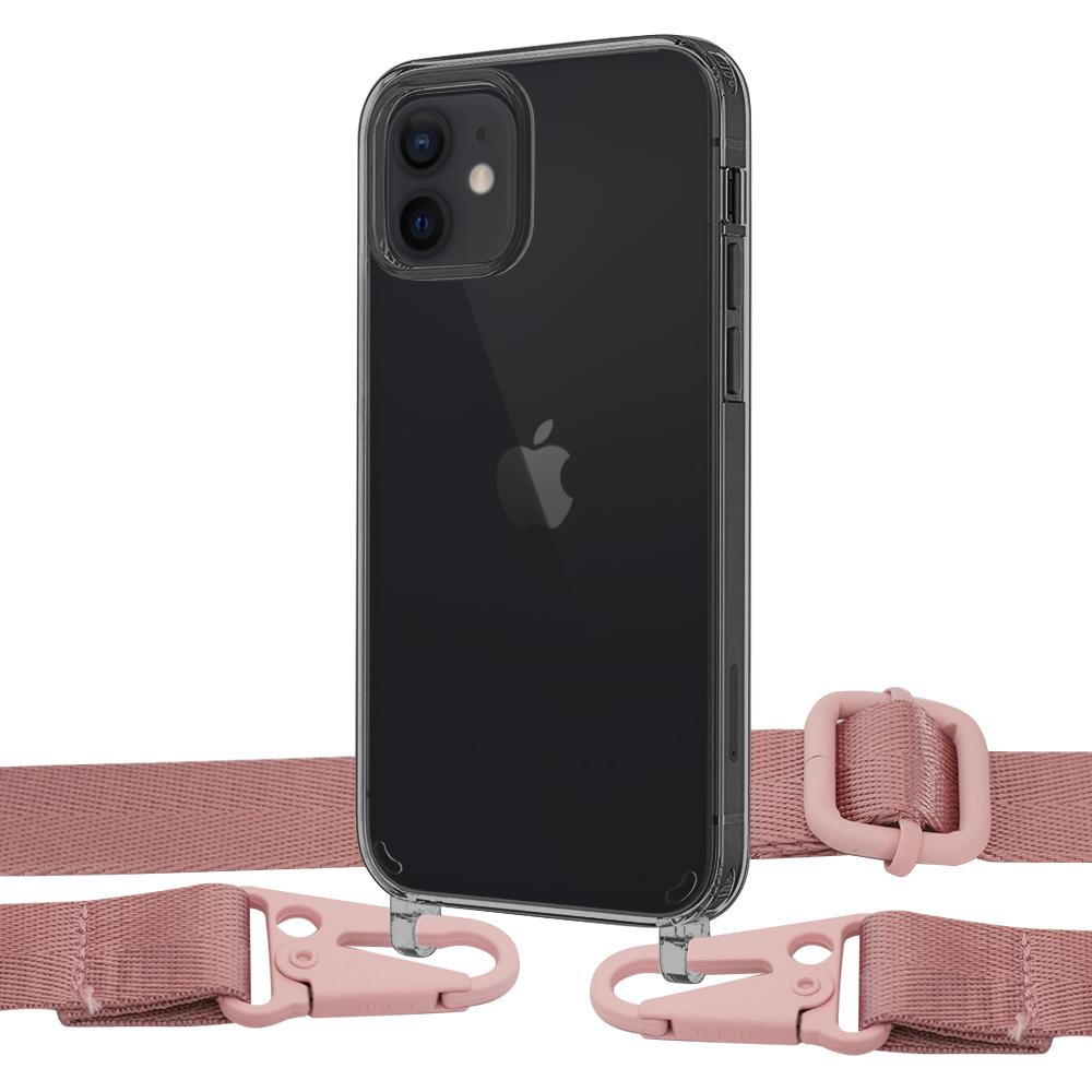 Чехол Upex Crossbody Protection Case для iPhone 12 mini Dark with Harness Rose Gold
Чехол Upex Crossbody Protection Case для iPhone 12 mini Dark with Harness Rose Gold