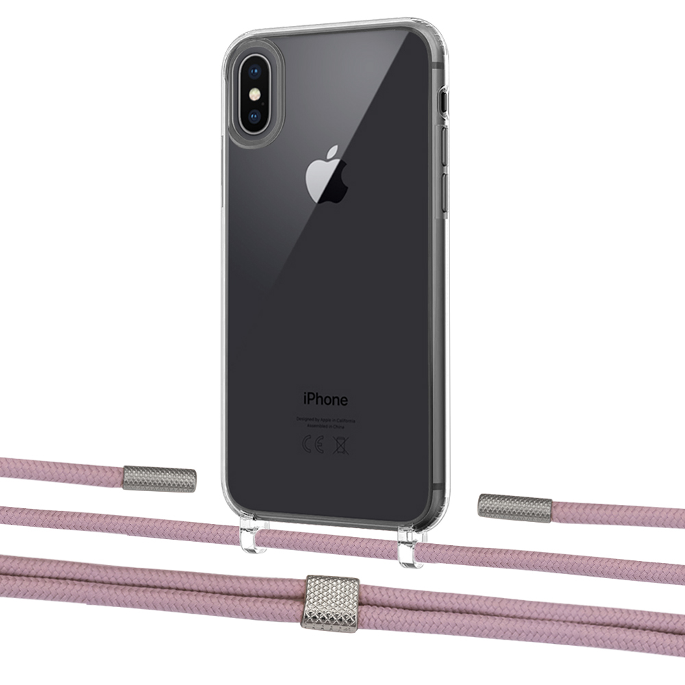 Чехол Upex Crossbody Protection Case для iPhone XS | X Crystal with Twine Rose Gold and Fausset Silver
Чехол Upex Crossbody Protection Case для iPhone XS | X Crystal with Twine Rose Gold and Fausset Silver