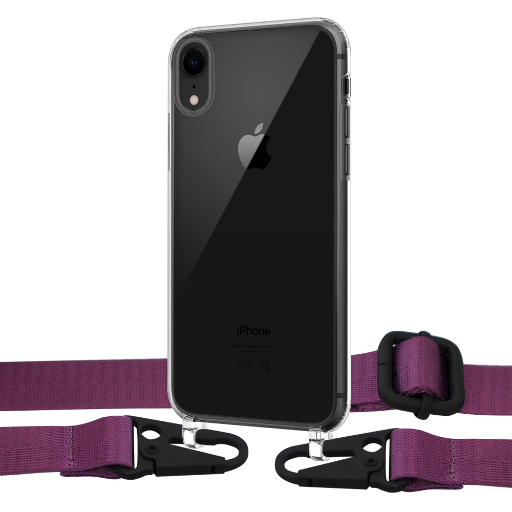 Чехол Upex Crossbody Protection Case для iPhone XR Crystal with Harness Amethyst
Чехол Upex Crossbody Protection Case для iPhone XR Crystal with Harness Amethyst