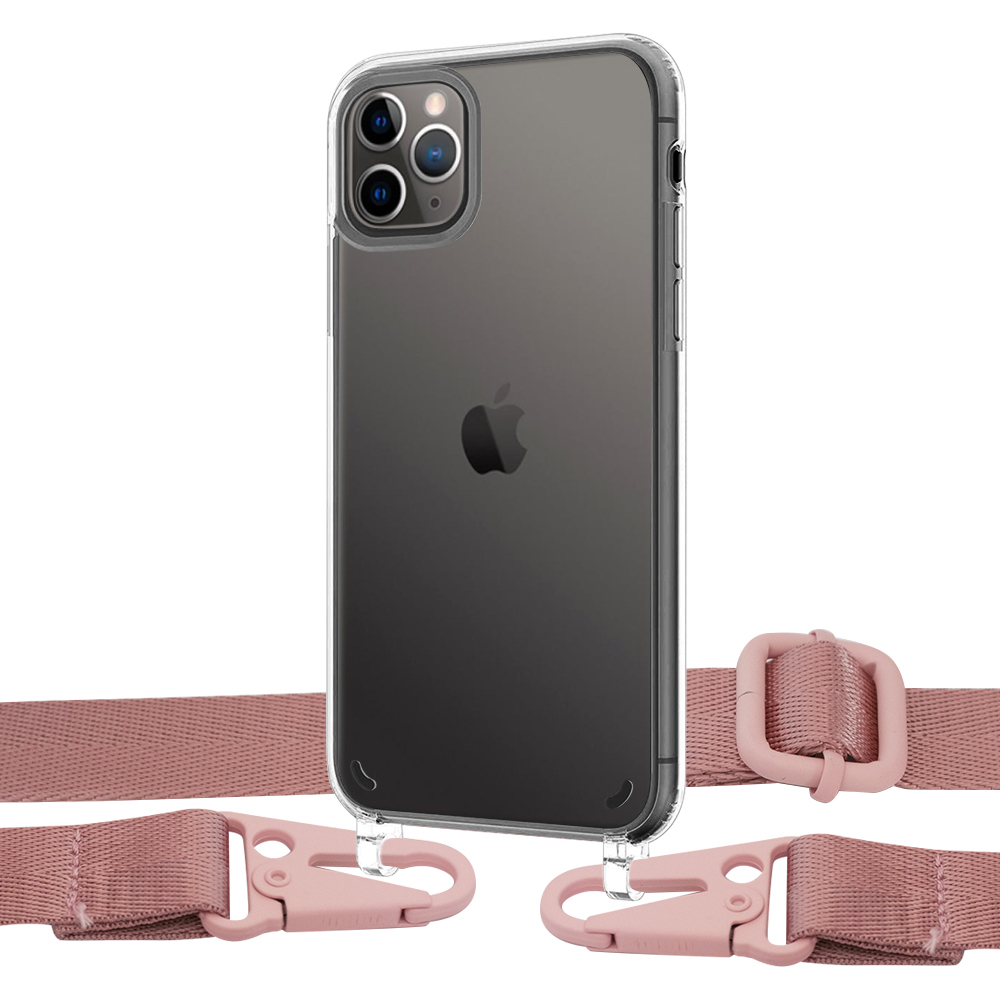 Чехол Upex Crossbody Protection Case для iPhone 11 Pro Crystal with Harness Rose Gold
Чехол Upex Crossbody Protection Case для iPhone 11 Pro Crystal with Harness Rose Gold