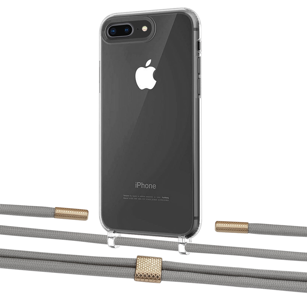 Чехол Upex Crossbody Protection Case для iPhone 8 Plus | 7 Plus Crystal with Twine Gray and Fausset Gold
Чехол Upex Crossbody Protection Case для iPhone 8 Plus | 7 Plus Crystal with Twine Gray and Fausset Gold