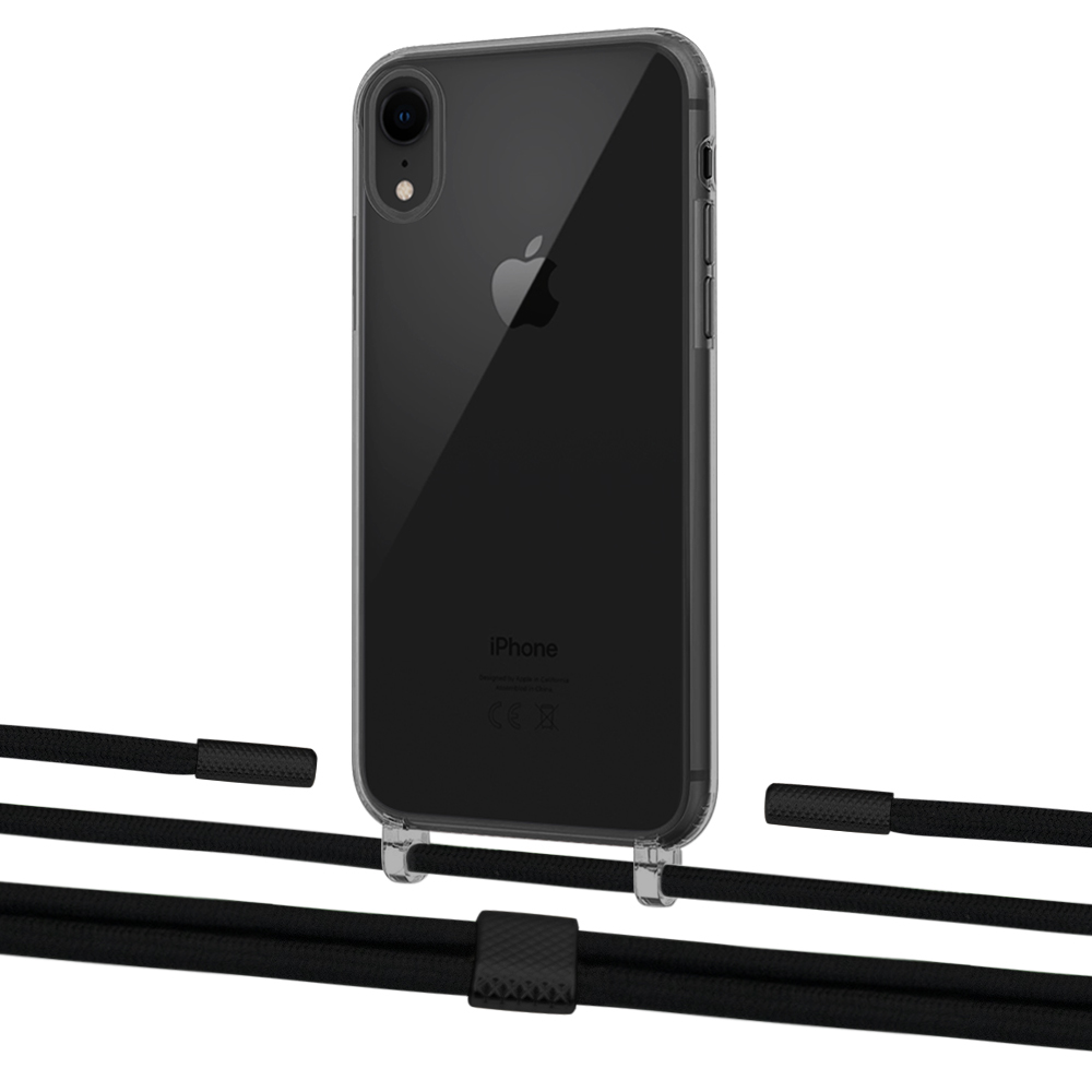 Чехол Upex Crossbody Protection Case для iPhone XR Dark with Twine Black and Fausset Matte Black
Чехол Upex Crossbody Protection Case для iPhone XR Dark with Twine Black and Fausset Matte Black