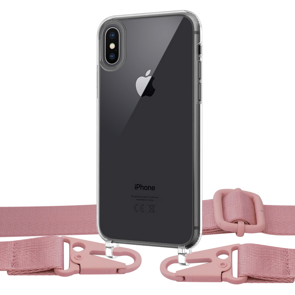 Чехол Upex Crossbody Protection Case для iPhone XS Max Crystal with Harness Pink
Чехол Upex Crossbody Protection Case для iPhone XS Max Crystal with Harness Pink
