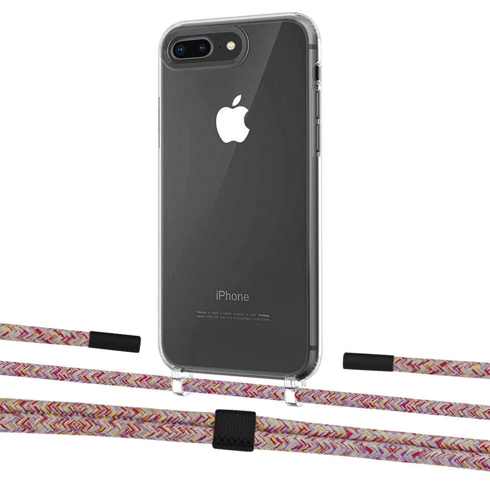 Чехол Upex Crossbody Protection Case для iPhone 8 Plus | 7 Plus Crystal with Twine Mulberry and Fausset Matte Black
Чехол Upex Crossbody Protection Case для iPhone 8 Plus | 7 Plus Crystal with Twine Mulberry and Fausset Matte Black