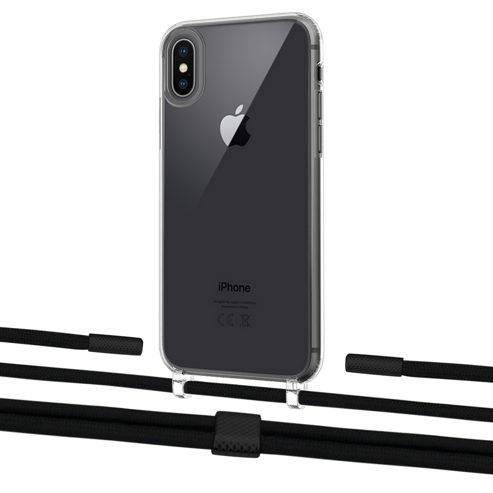 Чехол Upex Crossbody Protection Case для iPhone XS | X Crystal with Twine Black and Fausset Matte Black
Чехол Upex Crossbody Protection Case для iPhone XS | X Crystal with Twine Black and Fausset Matte Black