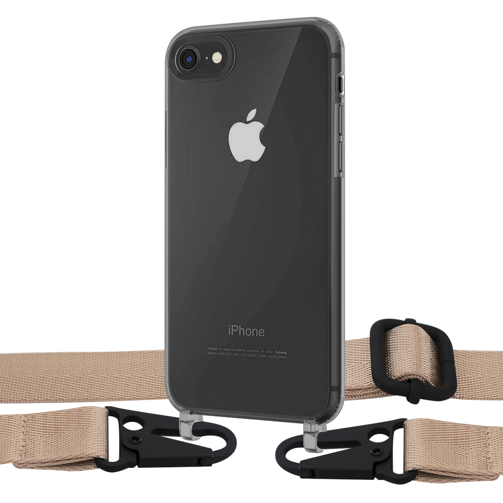 Чехол Upex Crossbody Protection Case для iPhone SE 2020 | 8 | 7 Dark with Harness Champagne
Чехол Upex Crossbody Protection Case для iPhone SE 2020 | 8 | 7 Dark with Harness Champagne