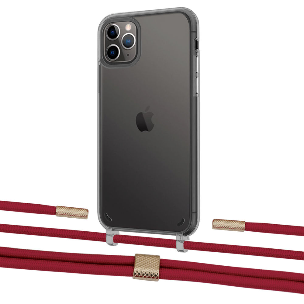 Чехол Upex Crossbody Protection Case для iPhone 11 Pro Dark with Twine Red and Fausset Gold
Чехол Upex Crossbody Protection Case для iPhone 11 Pro Dark with Twine Red and Fausset Gold