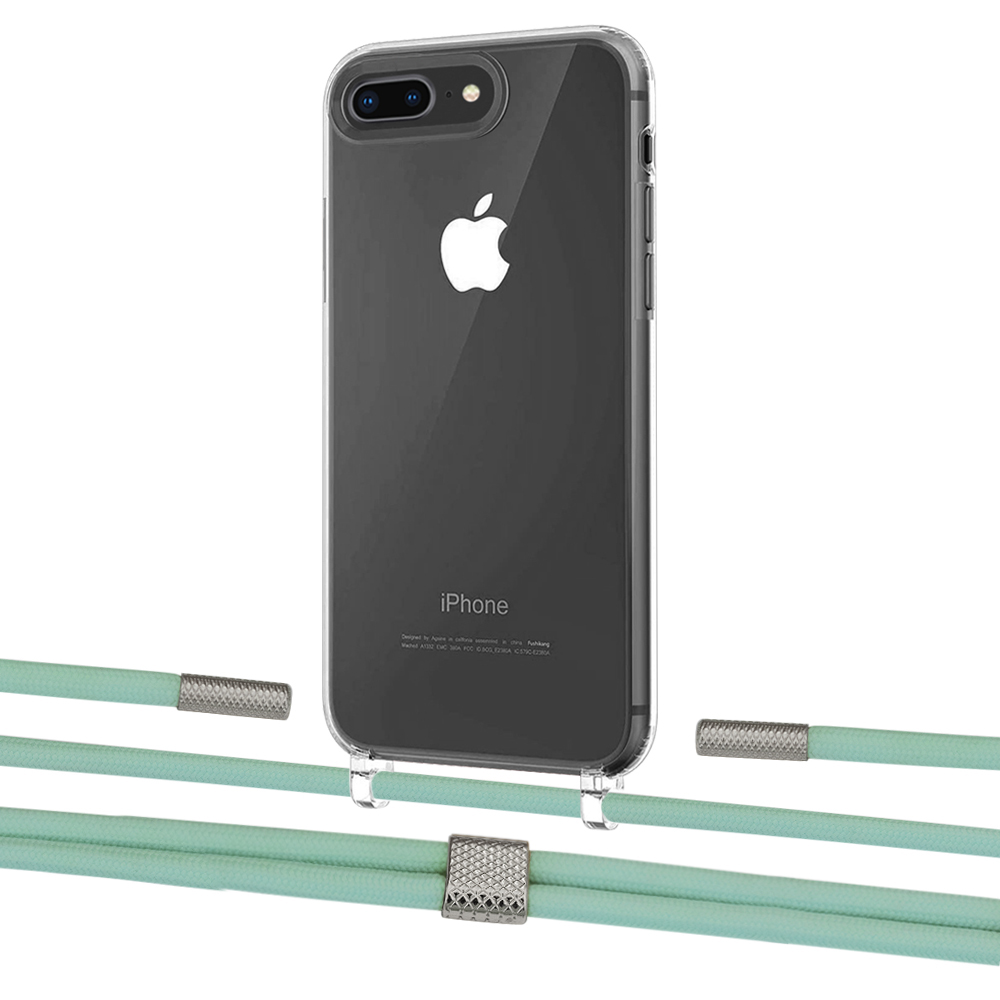 Чехол Upex Crossbody Protection Case для iPhone 8 Plus | 7 Plus Crystal with Twine Mint and Fausset Silver
Чехол Upex Crossbody Protection Case для iPhone 8 Plus | 7 Plus Crystal with Twine Mint and Fausset Silver