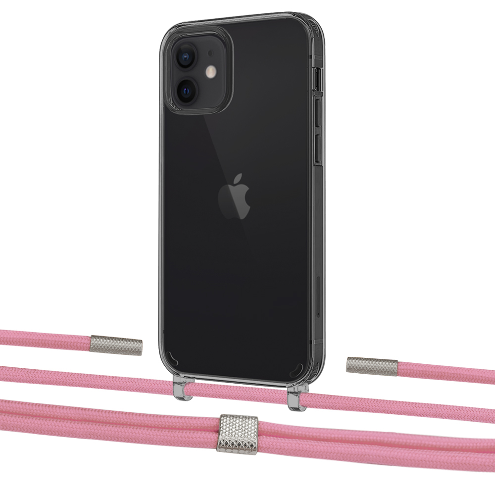Чехол Upex Crossbody Protection Case для iPhone 12 mini Dark with Twine Coral and Fausset Silver
Чехол Upex Crossbody Protection Case для iPhone 12 mini Dark with Twine Coral and Fausset Silver