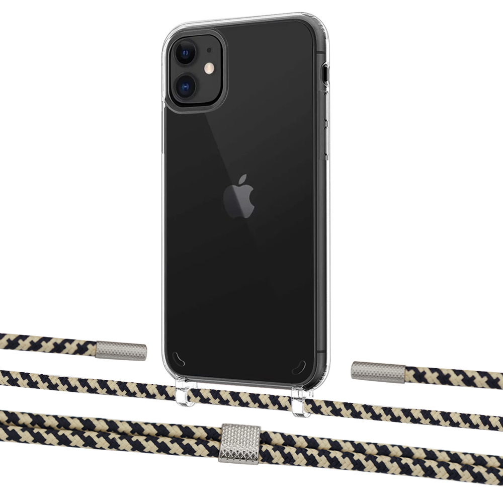 Чехол Upex Crossbody Protection Case для iPhone 11 Crystal with Twine Copper and Fausset Silver
Чехол Upex Crossbody Protection Case для iPhone 11 Crystal with Twine Copper and Fausset Silver