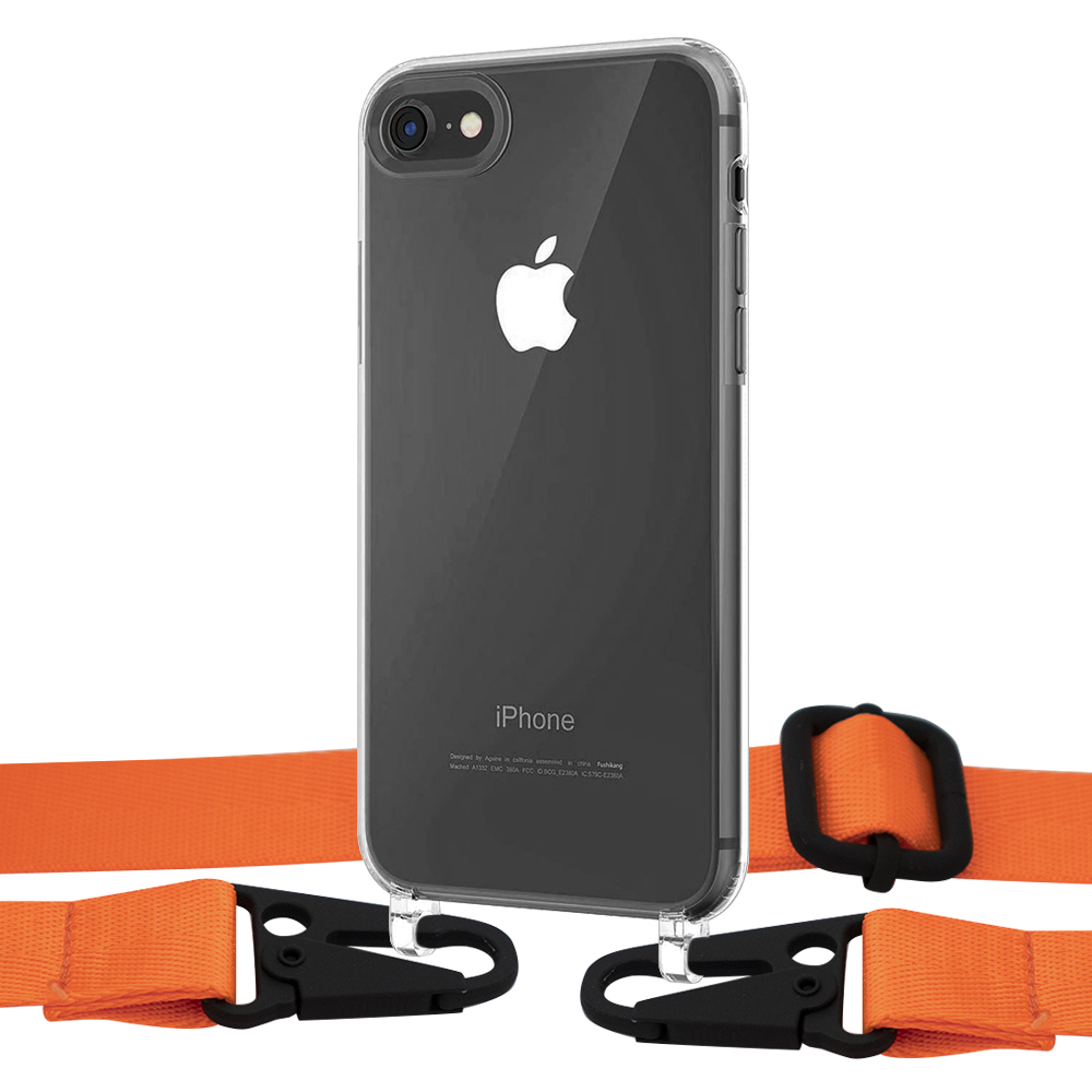 Чехол Upex Crossbody Protection Case для iPhone SE 2020 | 8 | 7 Crystal with Harness Orange Flame
Чехол Upex Crossbody Protection Case для iPhone SE 2020 | 8 | 7 Crystal with Harness Orange Flame
