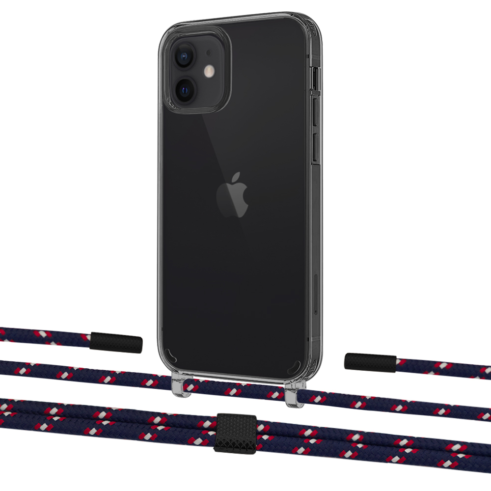 Чехол Upex Crossbody Protection Case для iPhone 12 | 12 Pro Dark with Twine Blue Marine and Fausset Matte Black
Чехол Upex Crossbody Protection Case для iPhone 12 | 12 Pro Dark with Twine Blue Marine and Fausset Matte Black