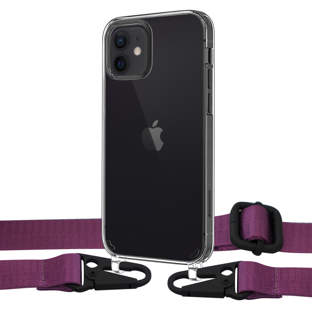 Чехол Upex Crossbody Protection Case для iPhone 12 | 12 Pro Crystal with Harness Amethyst
Чехол Upex Crossbody Protection Case для iPhone 12 | 12 Pro Crystal with Harness Amethyst