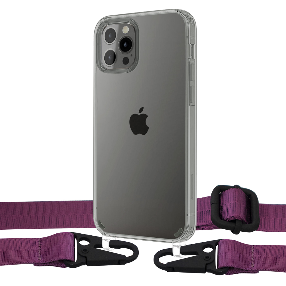 Чехол Upex Crossbody Protection Case для iPhone 12 Pro Max Crystal with Harness Amethyst
Чехол Upex Crossbody Protection Case для iPhone 12 Pro Max Crystal with Harness Amethyst