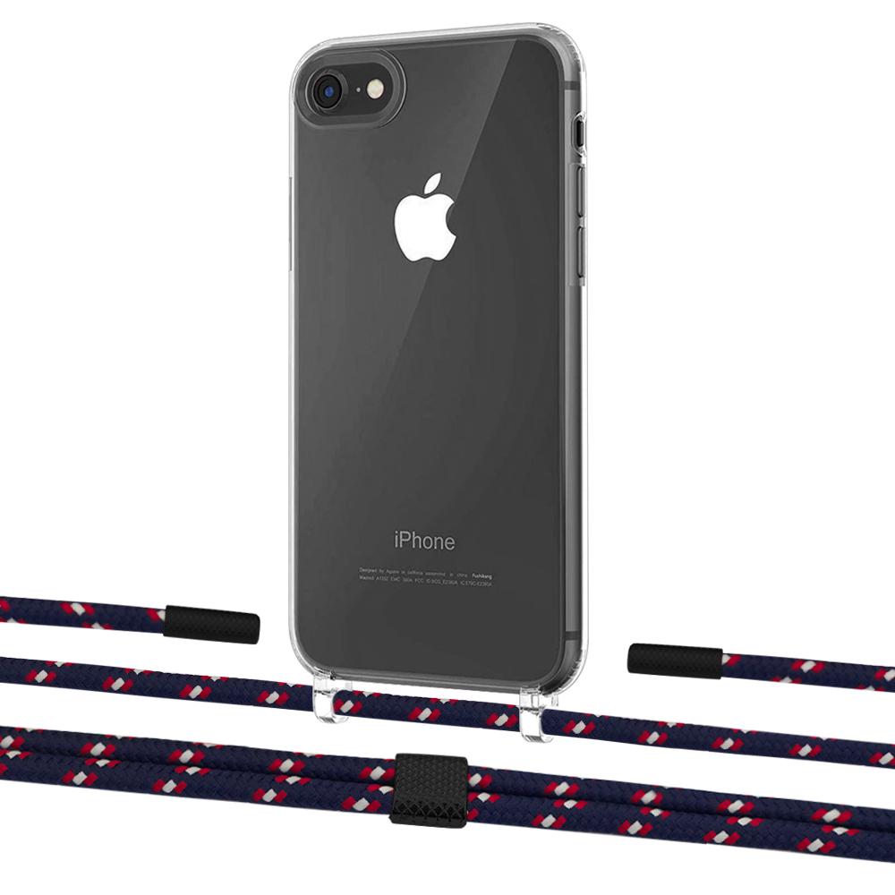 Чехол Upex Crossbody Protection Case для iPhone SE 2020 | 8 | 7 Crystal with Twine Blue Marine and Fausset Matte Black
Чехол Upex Crossbody Protection Case для iPhone SE 2020 | 8 | 7 Crystal with Twine Blue Marine and Fausset Matte Black