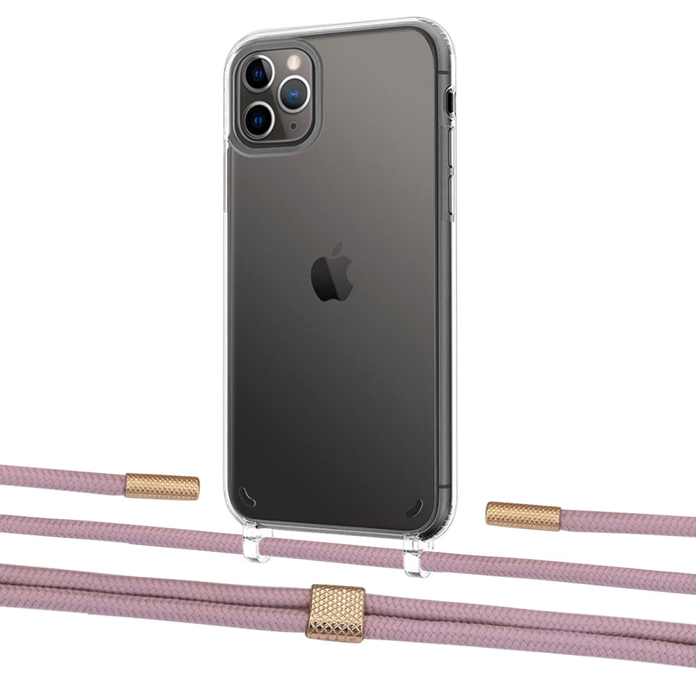 Чехол Upex Crossbody Protection Case для iPhone 11 Pro Max Crystal with Twine Rose Gold and Fausset Gold
Чехол Upex Crossbody Protection Case для iPhone 11 Pro Max Crystal with Twine Rose Gold and Fausset Gold