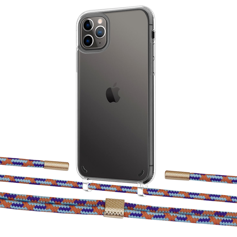 Чехол Upex Crossbody Protection Case для iPhone 11 Pro Max Crystal with Twine Blue Sunset and Fausset Gold
Чехол Upex Crossbody Protection Case для iPhone 11 Pro Max Crystal with Twine Blue Sunset and Fausset Gold