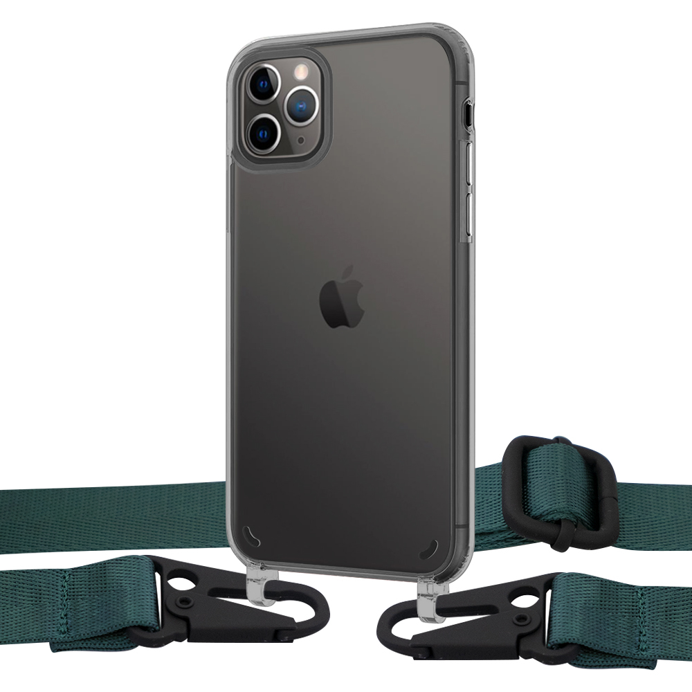 Чехол Upex Crossbody Protection Case для iPhone 11 Pro Max Dark with Harness Cyprus Green
Чехол Upex Crossbody Protection Case для iPhone 11 Pro Max Dark with Harness Cyprus Green