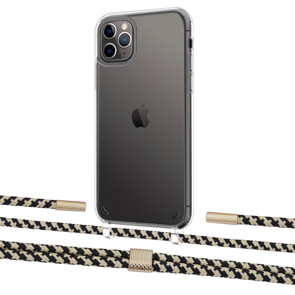Чехол Upex Crossbody Protection Case для iPhone 11 Pro Max Crystal with Twine Copper and Fausset Gold
Чехол Upex Crossbody Protection Case для iPhone 11 Pro Max Crystal with Twine Copper and Fausset Gold