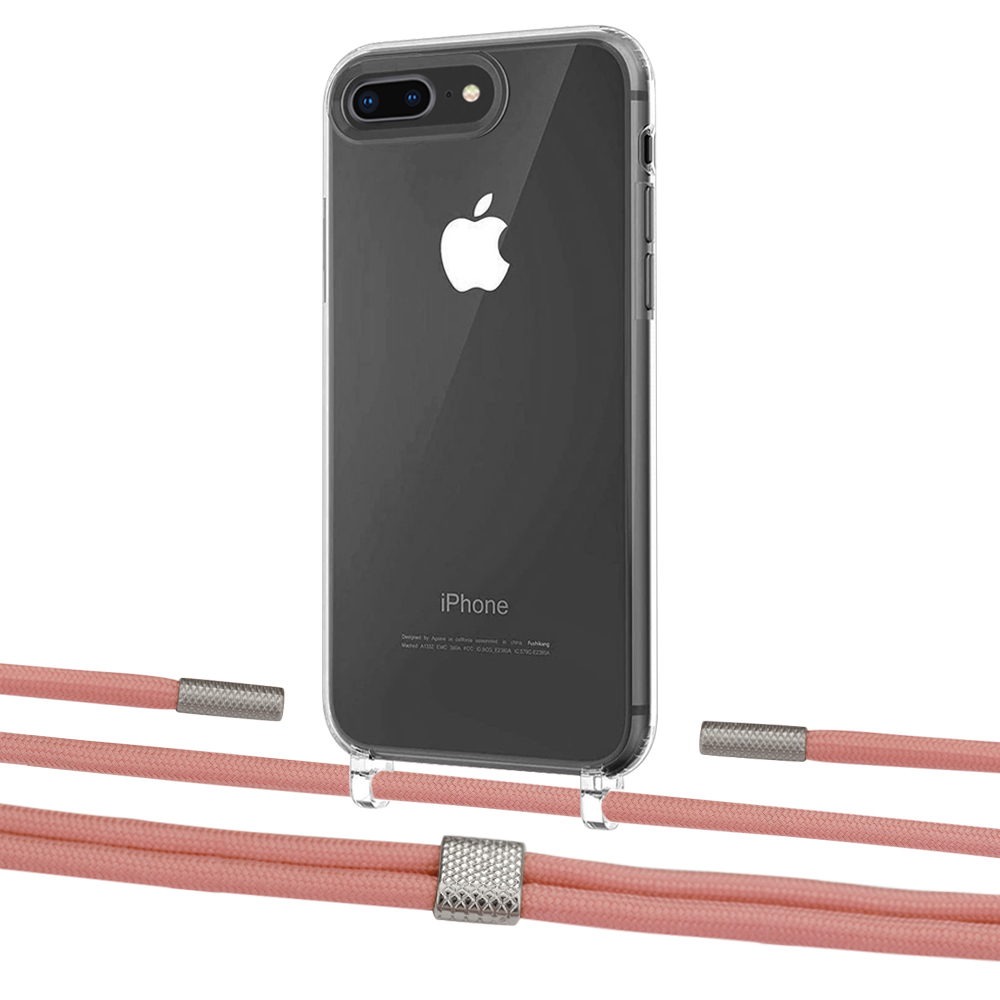 Чехол Upex Crossbody Protection Case для iPhone 8 Plus | 7 Plus Crystal with Twine Cantaloupe and Fausset Silver
Чехол Upex Crossbody Protection Case для iPhone 8 Plus | 7 Plus Crystal with Twine Cantaloupe and Fausset Silver