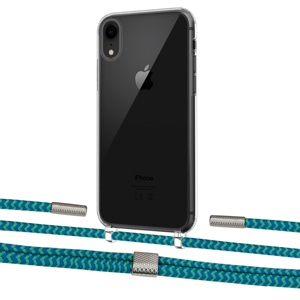 Чехол Upex Crossbody Protection Case для iPhone XR Crystal with Twine Cyan and Fausset Silver
Чехол Upex Crossbody Protection Case для iPhone XR Crystal with Twine Cyan and Fausset Silver