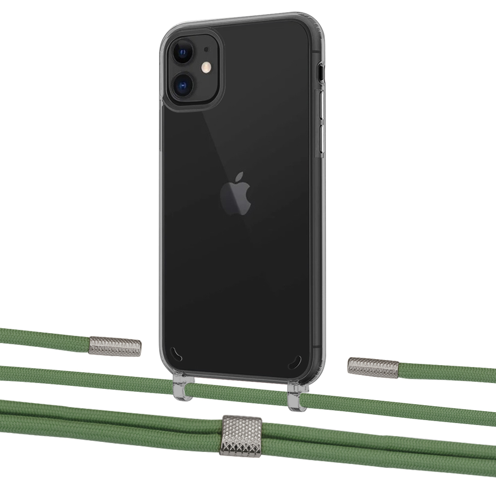 Чехол Upex Crossbody Protection Case для iPhone 11 Dark with Twine Mint and Fausset Silver
Чехол Upex Crossbody Protection Case для iPhone 11 Dark with Twine Mint and Fausset Silver