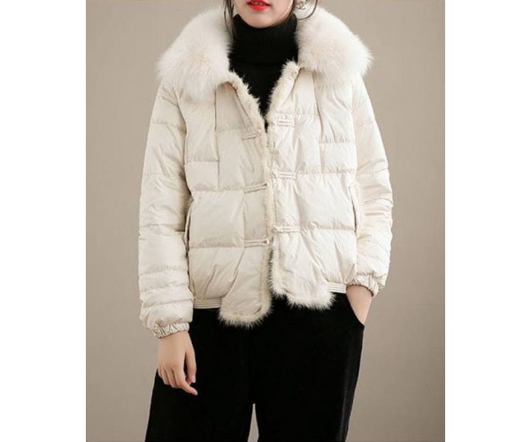 Пуховик с отделкой из натурального меха облегчённый зима 2021 Modern Boutique кремовый, M ПУХ087
Пуховик с отделкой из натурального меха облегчённый зима 2021 Modern Boutique кремовый, M ПУХ087