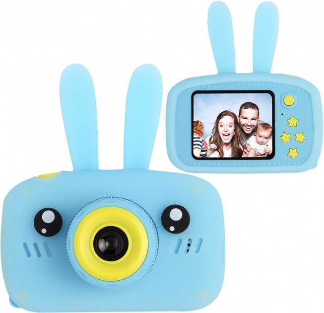 Детская Фотокамера Kids Funny Camera 3.0 Pro Противоударный Фотоаппарат 12 Mpx Full HD 1920x1080P Голубой зайчик
Детская Фотокамера Kids Funny Camera 3.0 Pro Противоударный Фотоаппарат 12 Mpx Full HD 1920x1080P Голубой зайчик