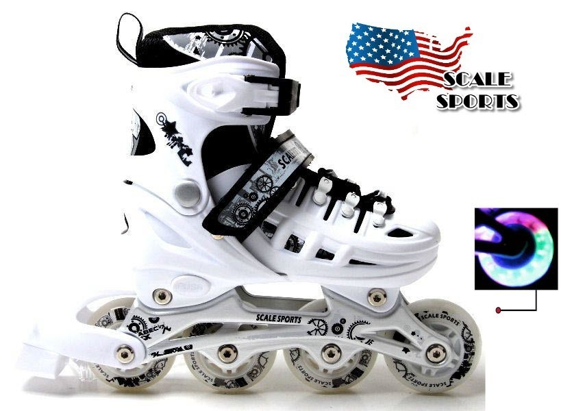 Роликовые коньки детские раздвижные Scale Sports WHITE LF 905 Белые размер 38-41 передние колеса СВЕТЯТСЯ
Роликовые коньки детские раздвижные Scale Sports WHITE LF 905 Белые размер 38-41 передние колеса СВЕТЯТСЯ