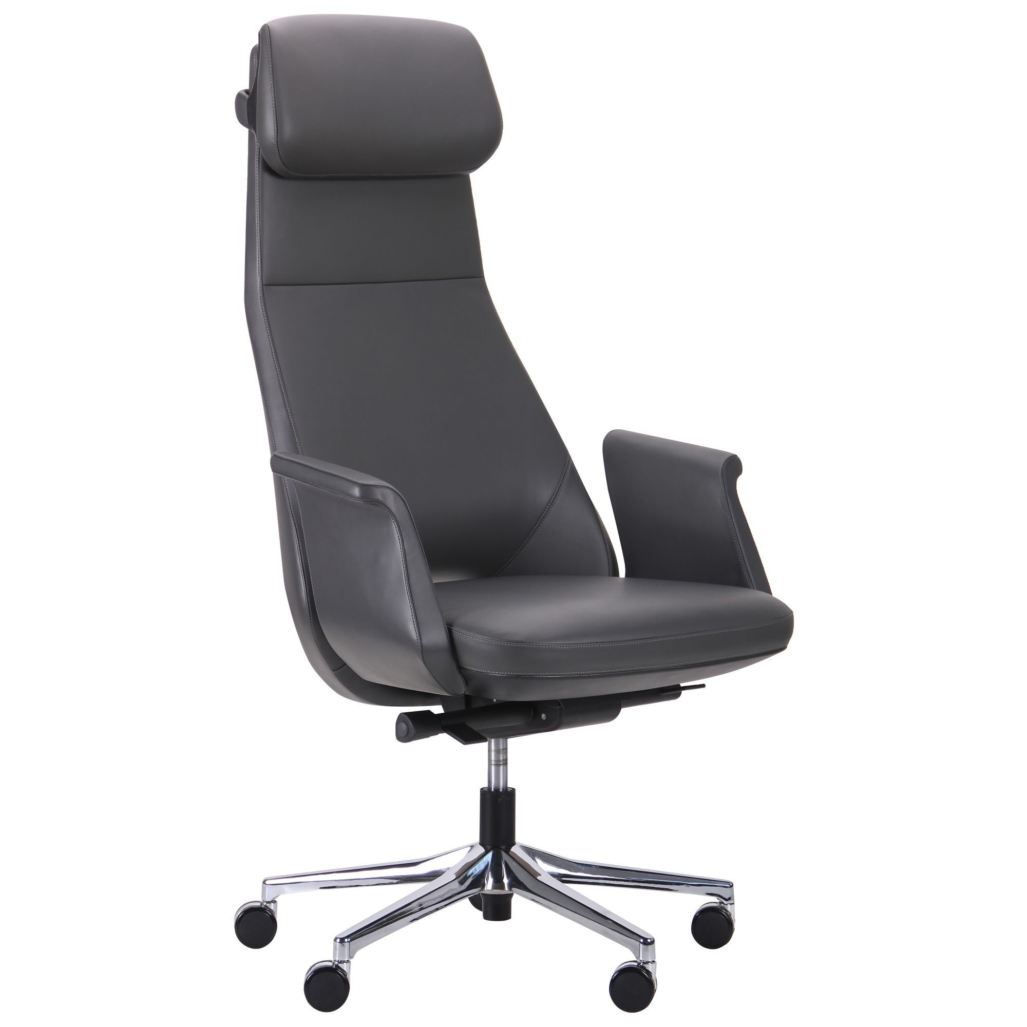 Кресло офисное Absolute HB Grey с механизмом Dynamic plus металл хром/кожа серый AMF
Кресло офисное Absolute HB Grey с механизмом Dynamic plus металл хром/кожа серый AMF