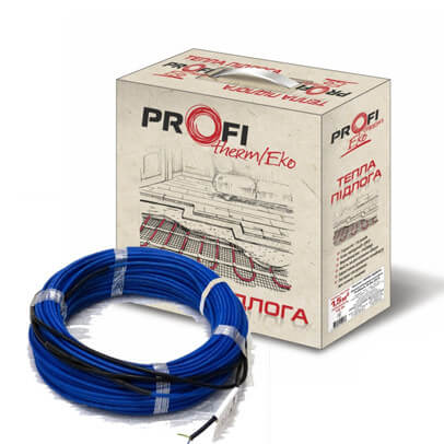 Тепла підлога | Тонкий нагрівальний кабель ProfiTherm Eko Flex 150Вт 13.8м 1м.кв
Тепла підлога | Тонкий нагрівальний кабель ProfiTherm Eko Flex 150Вт 13.8м 1м.кв
