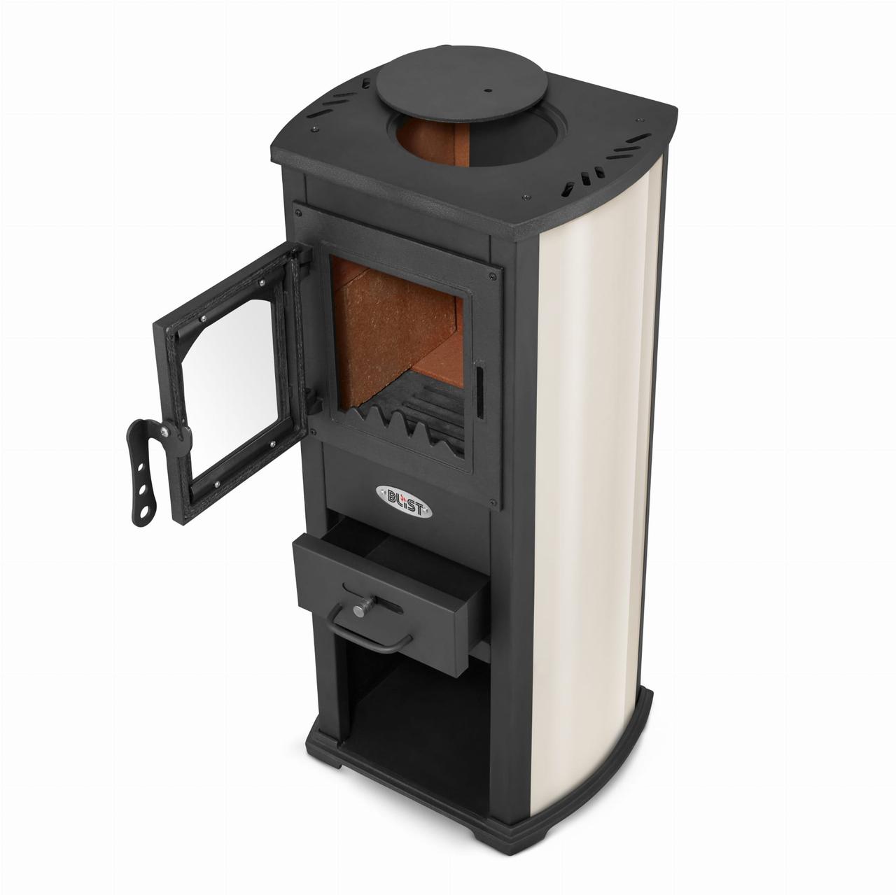 Чугунно-стальная буржуйка Blist Ekonomik Lux 7 kW с варочной поверхностью Бежевая (1453)
Чугунно-стальная буржуйка Blist Ekonomik Lux 7 kW с варочной поверхностью Бежевая (1453)