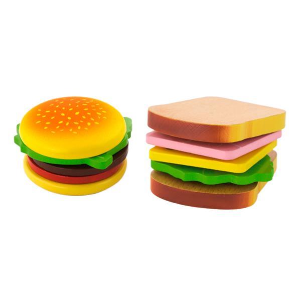 Игрушечные продукты Viga Toys Деревянные гамбургер и сэндвич (SKU-50810) 21 x 8 x 11 см
Игрушечные продукты Viga Toys Деревянные гамбургер и сэндвич (SKU-50810) 21 x 8 x 11 см