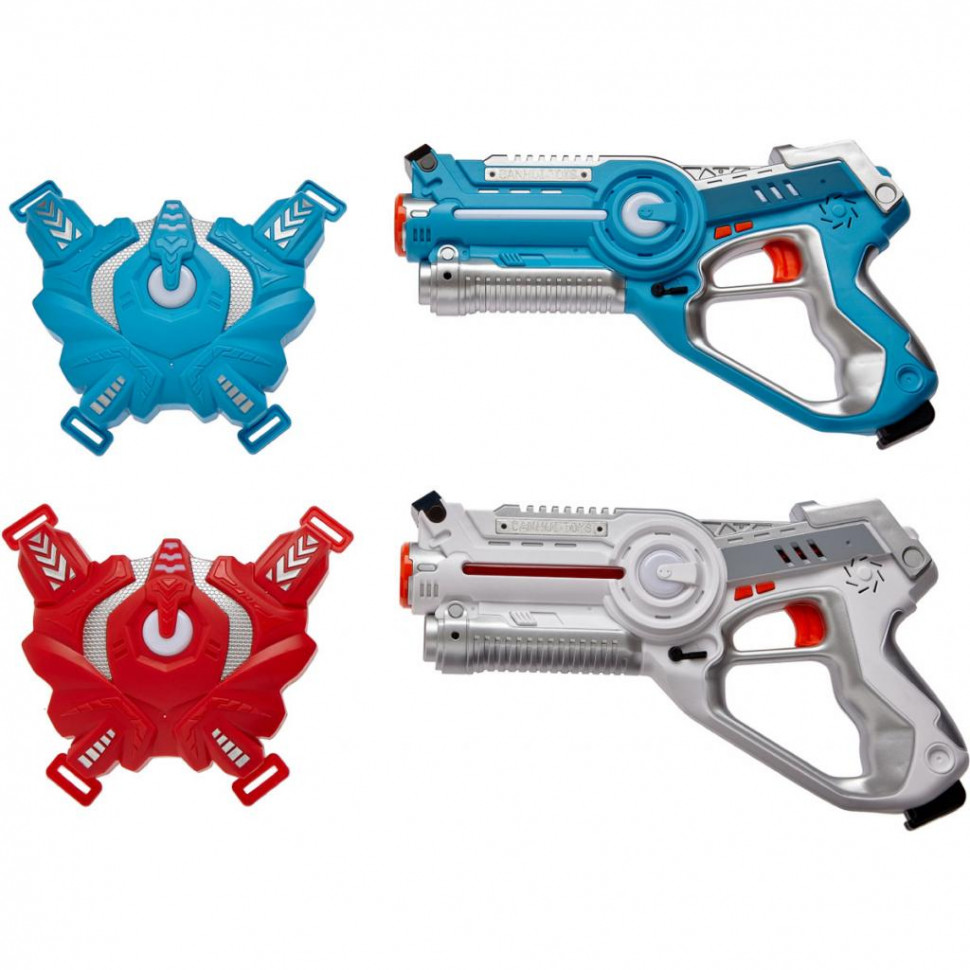 Набор лазерного оружия Canhui Toys Laser Guns (2 пистолета + 2 жилета) (BB8803F)
Набор лазерного оружия Canhui Toys Laser Guns (2 пистолета + 2 жилета) (BB8803F)