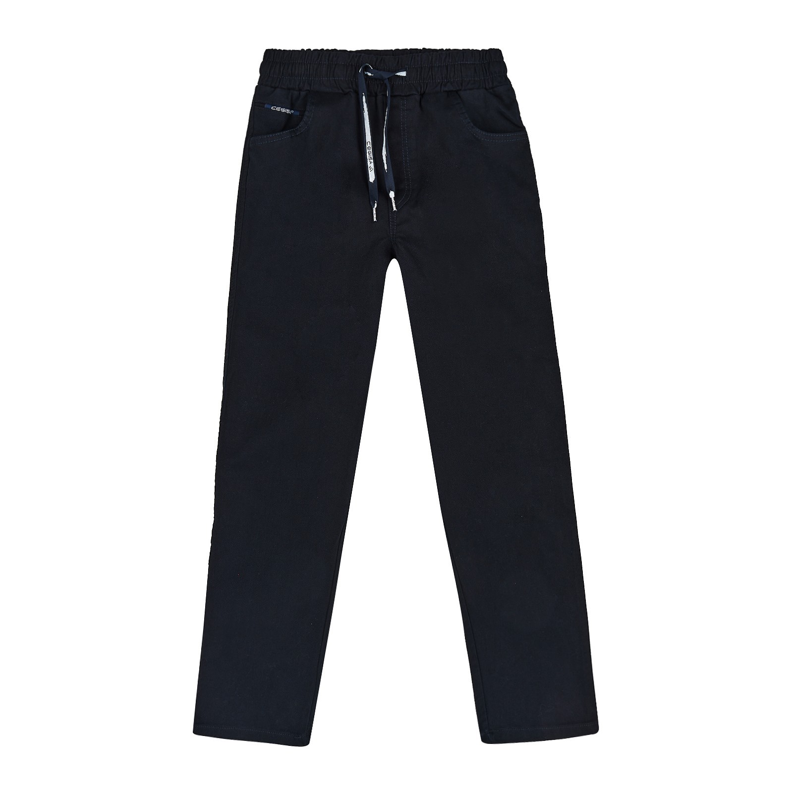Брюки черные теплые на начесе для мальчика котоновые на шнурке 164р Арт.1030 (2935680848742) Cegisa 
Брюки черные теплые на начесе для мальчика котоновые на шнурке 164р Арт.1030 (2935680848742) Cegisa